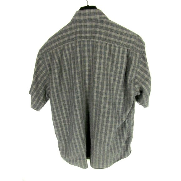 Croft & Barrow Men's Shirt Large Short Sleeves - Picture 4 of 4